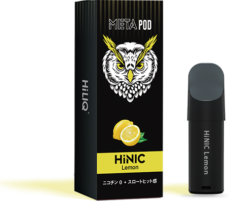 HiNIC META POD 初心者キット(Lemon) - ノンニコチン・電子タバコ・Vape関連商品専門サイト